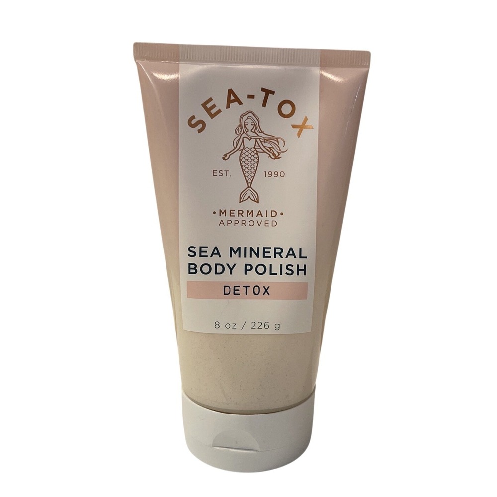 Bath & Body Works Sea-Tox  SeaTox 8 oz  Sea Mineral Body Polish Detox